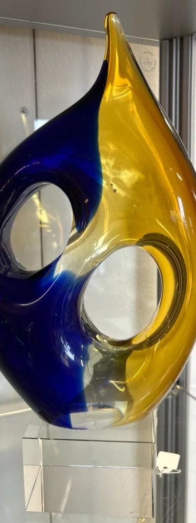 RBA Olofström Seabreeze glasskulptur