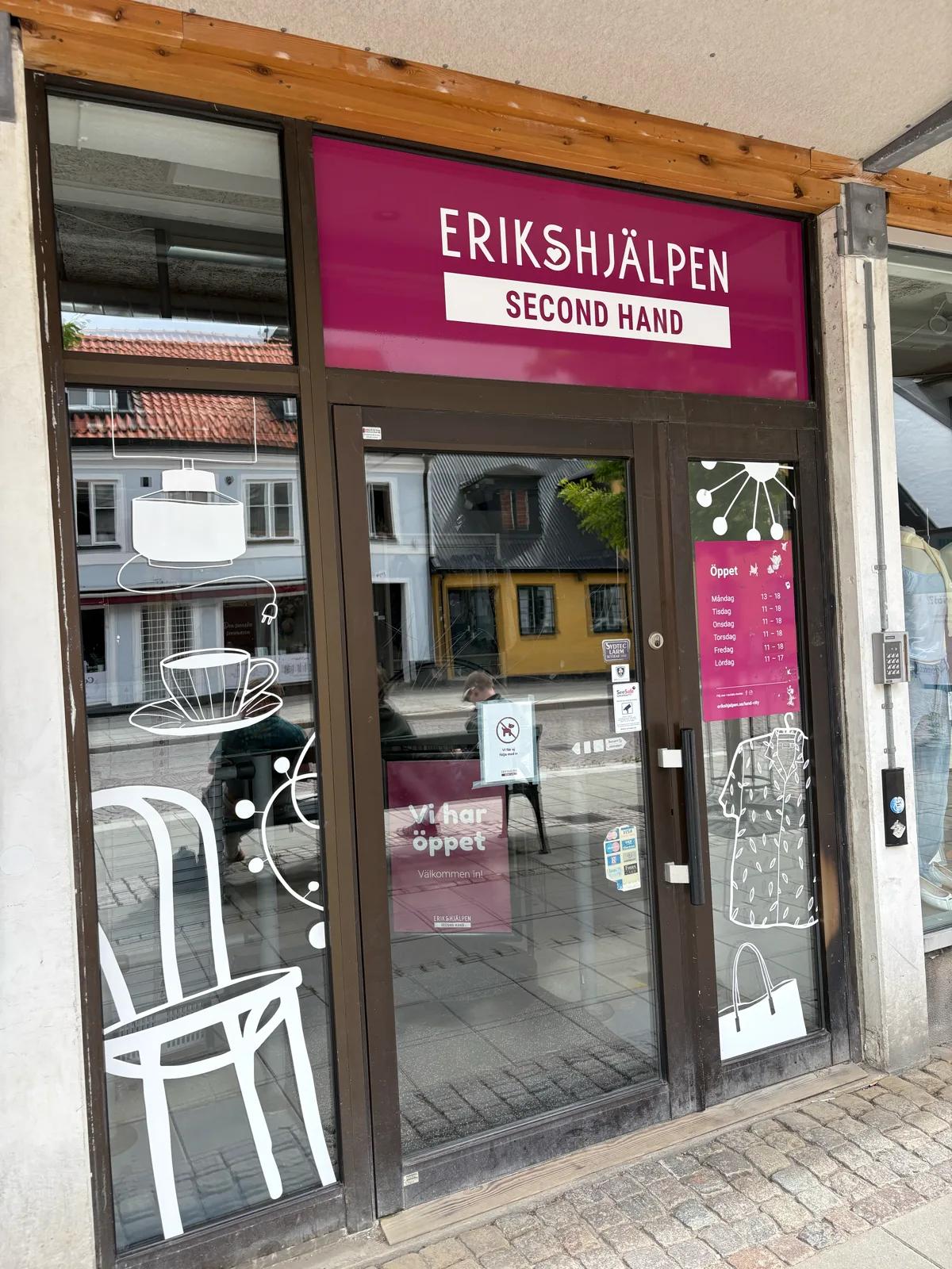 Erikshjälpen Second Hand Lund City 1